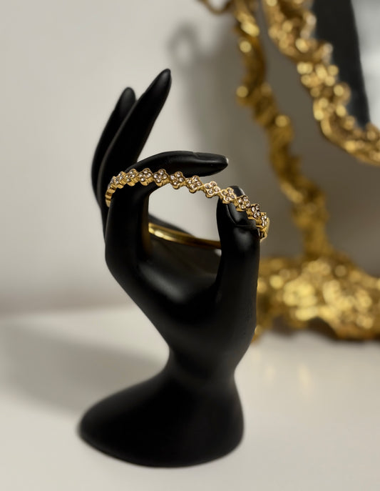 Bracelet Jonc trèfle Olfa